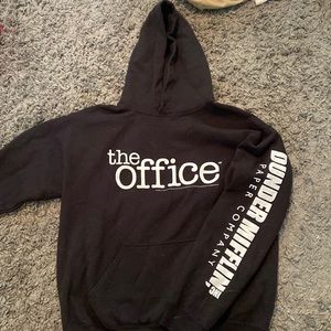 Gildan “The Office” hoodie with sleeve logo
